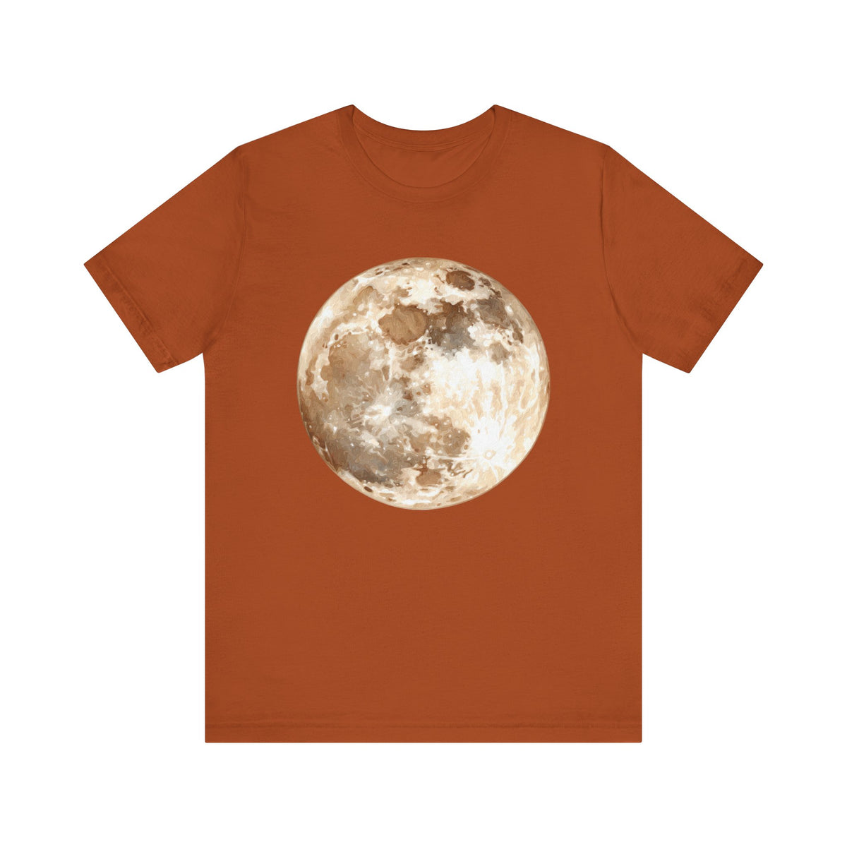 Full Moon Graphic Tee — Vintage Moon Astronomy T‑Shirt