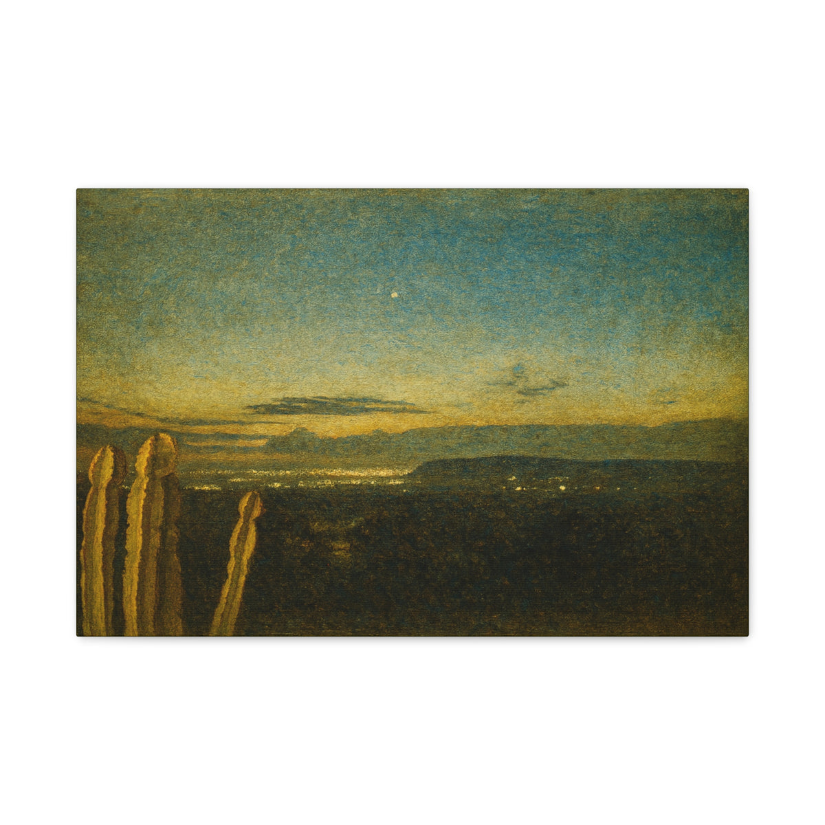 Desert Twilight Canvas Print