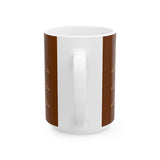 Gathered Rhythm Earth-Tone Mug