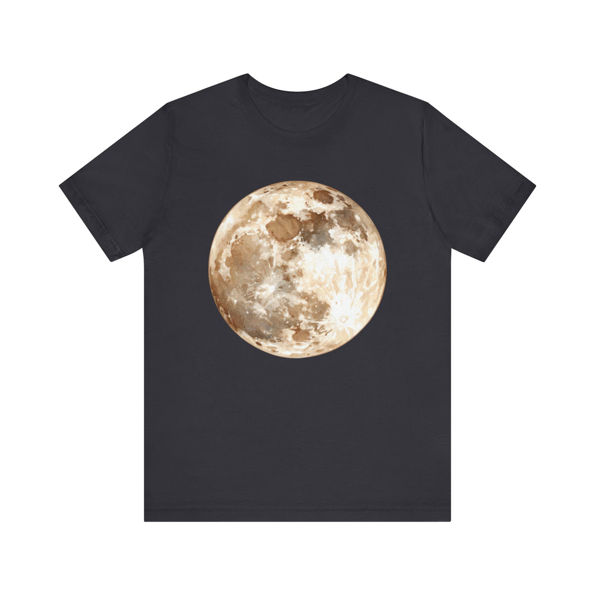 Full Moon Graphic Tee — Vintage Moon Astronomy T‑Shirt