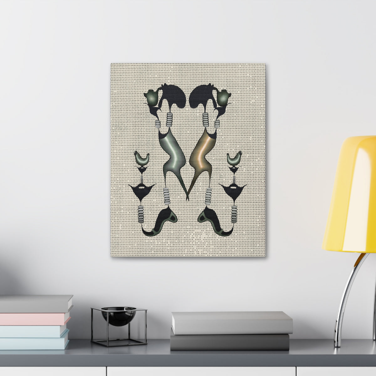 Rooted Echo Canvas Wall Art