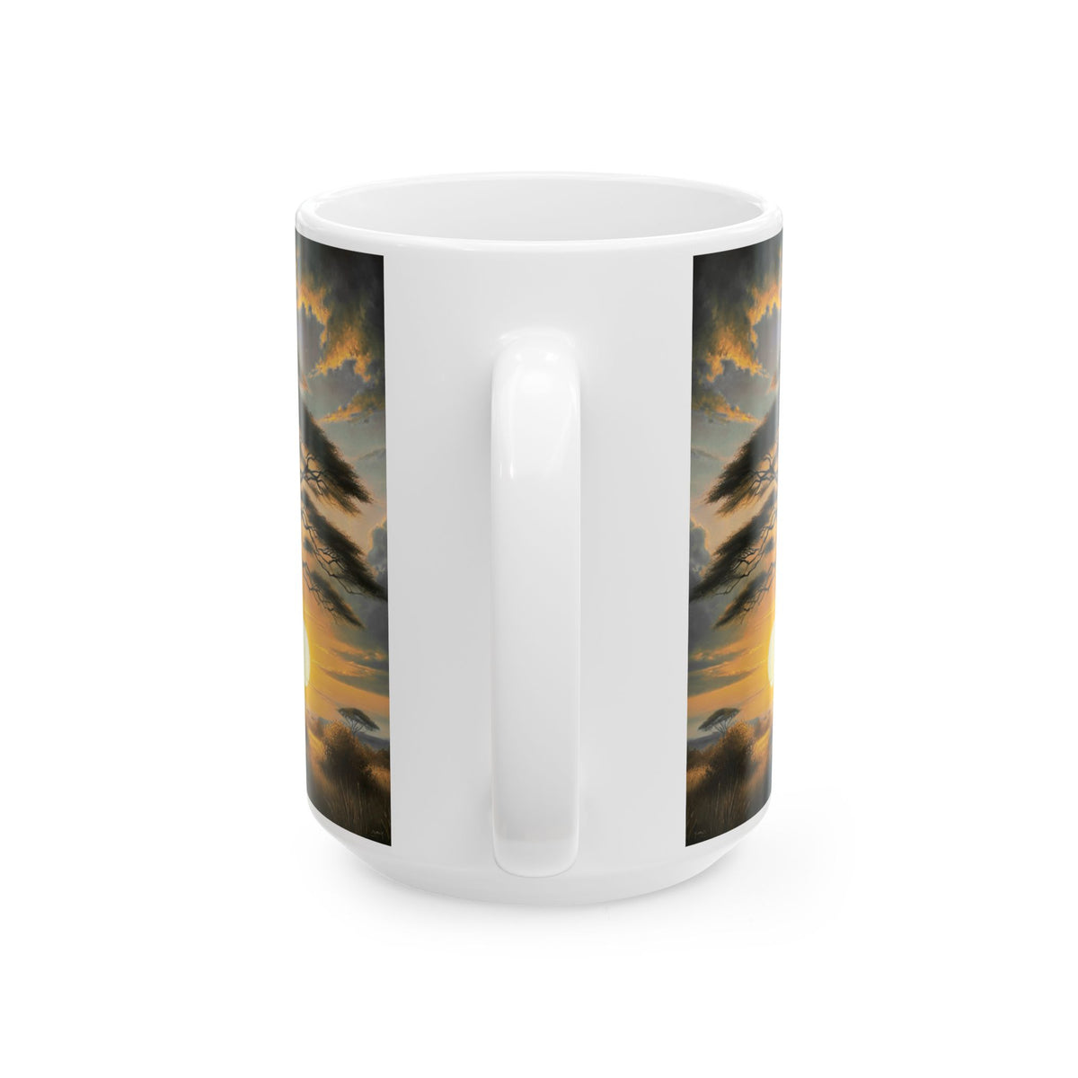 Sunset Acacia Ceramic Mug