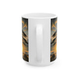 Sunset Acacia Ceramic Mug