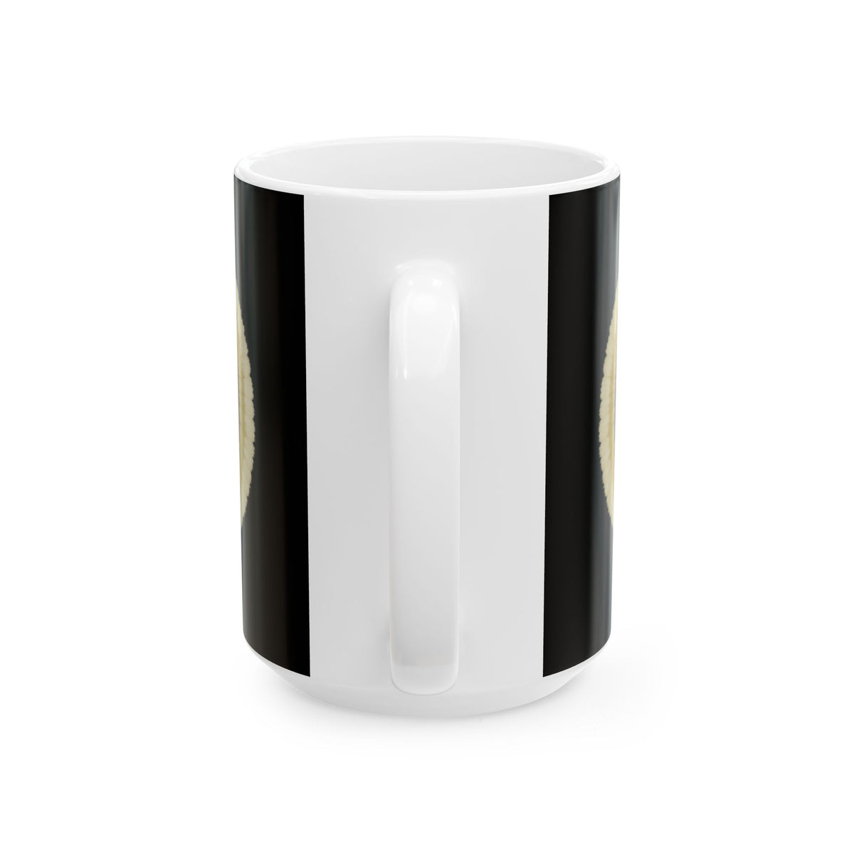 Eclipse Bloom Black Mug