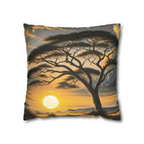 Sunset Acacia Pillowcase