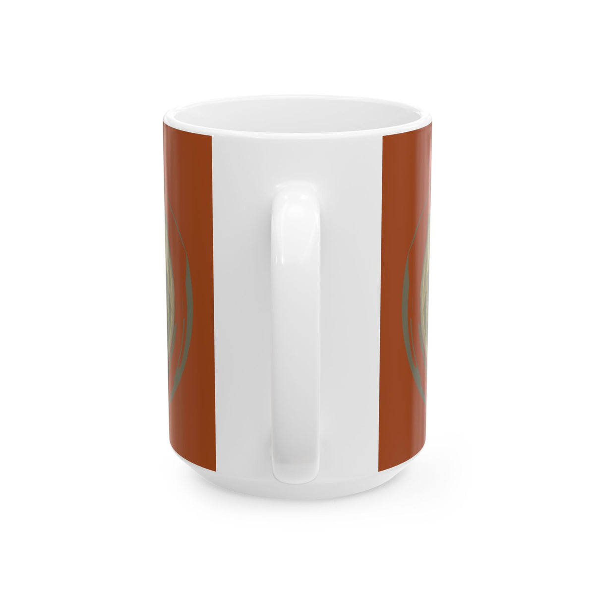 Earth Core - Earthy Brown Ceramic Coffee Cup