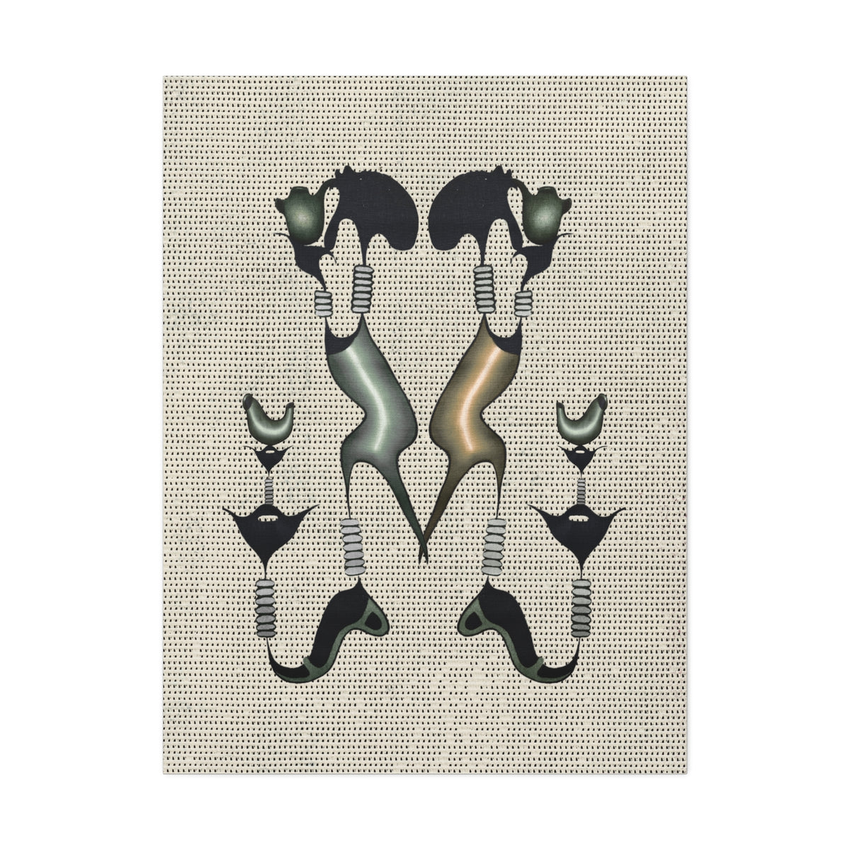 Rooted Echo Canvas Wall Art