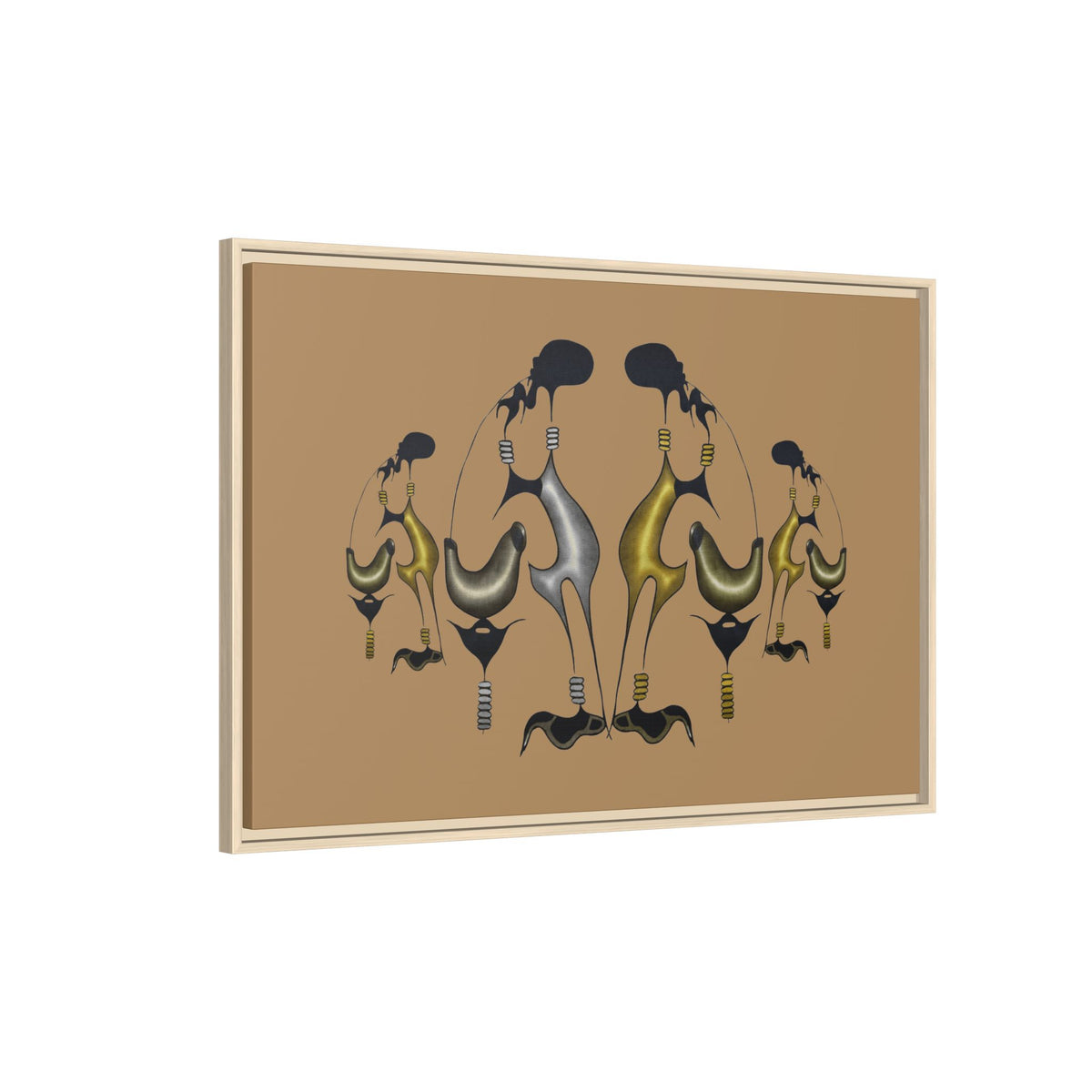 Gathering in Stillness Framed Wall Art