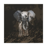 Quiet Strength Elephant Wall Art