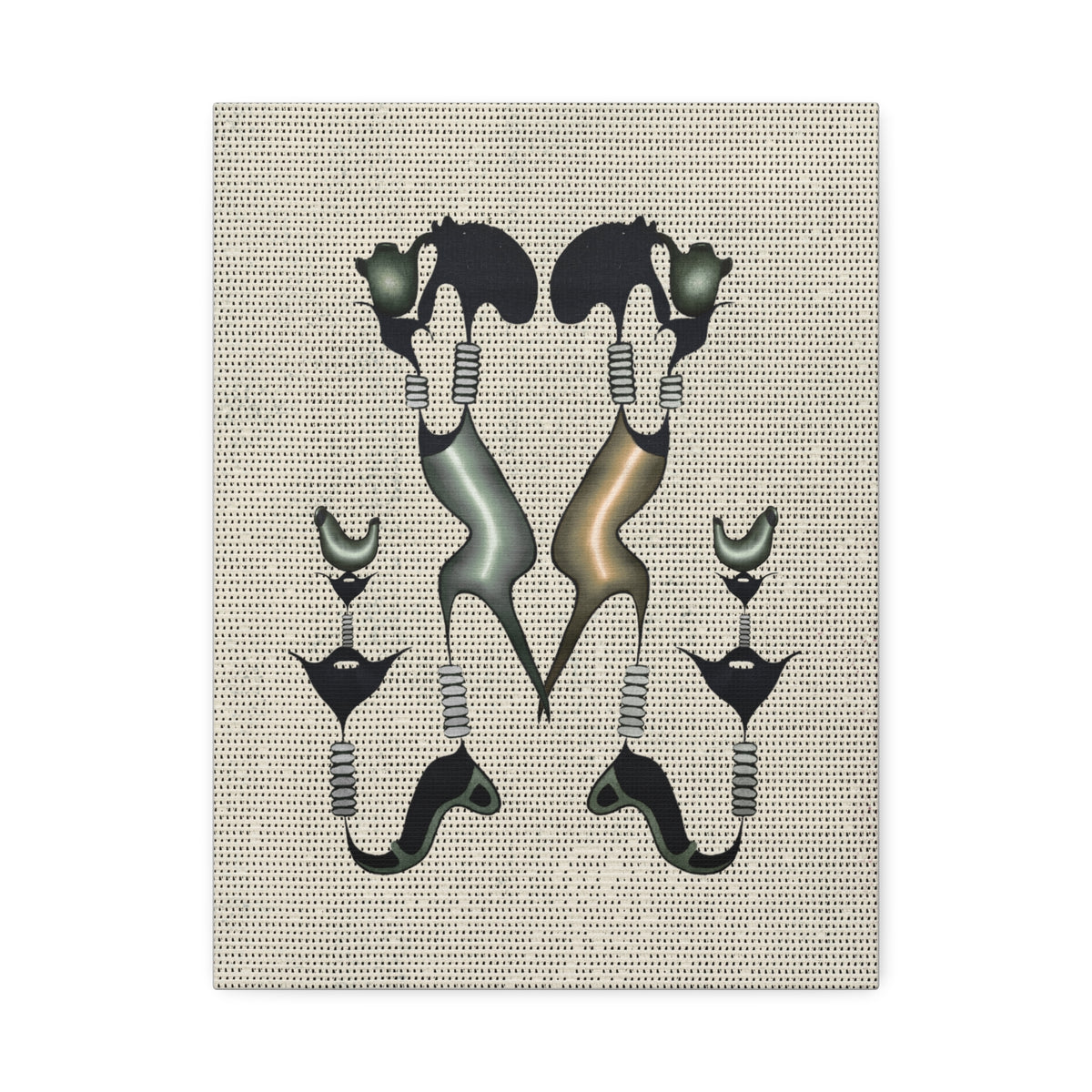 Rooted Echo Canvas Wall Art