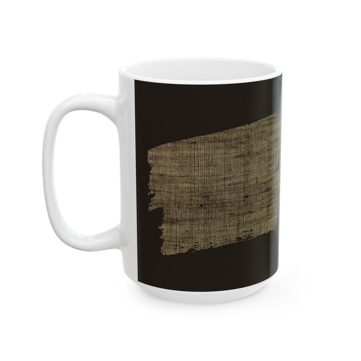 Woven Earth Stoneware Mug