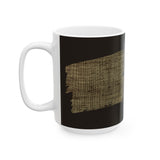 Woven Earth Stoneware Mug