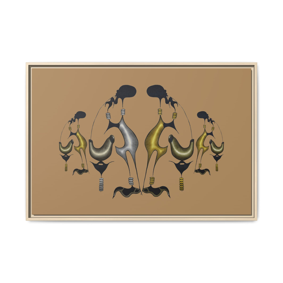 Gathering in Stillness Framed Wall Art