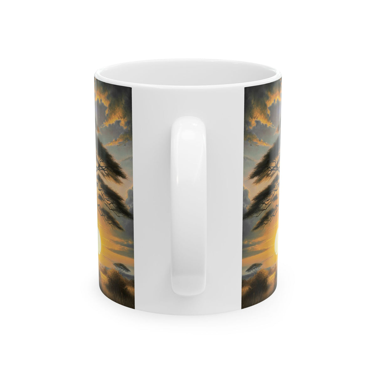 Sunset Acacia Ceramic Mug