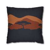 Savannah Horizon Throw Pillow Cover