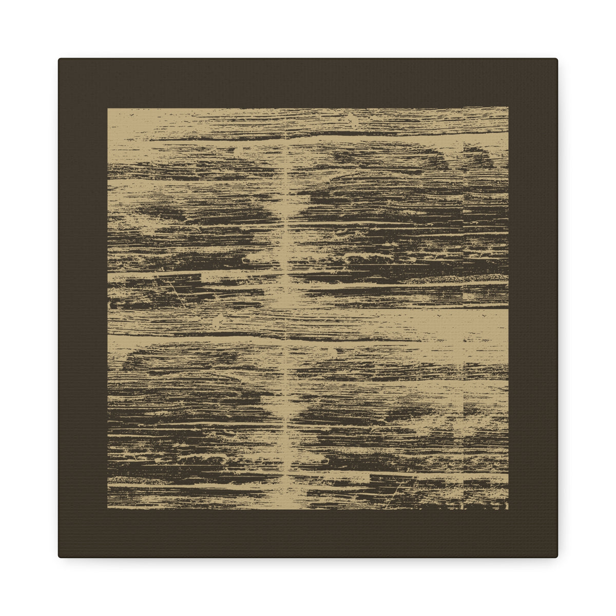 Weathered Grain Canvas Wall Art