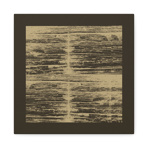 Weathered Grain Canvas Wall Art