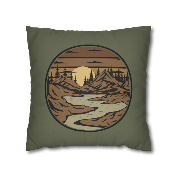 Mountain Passage Pillow Cover