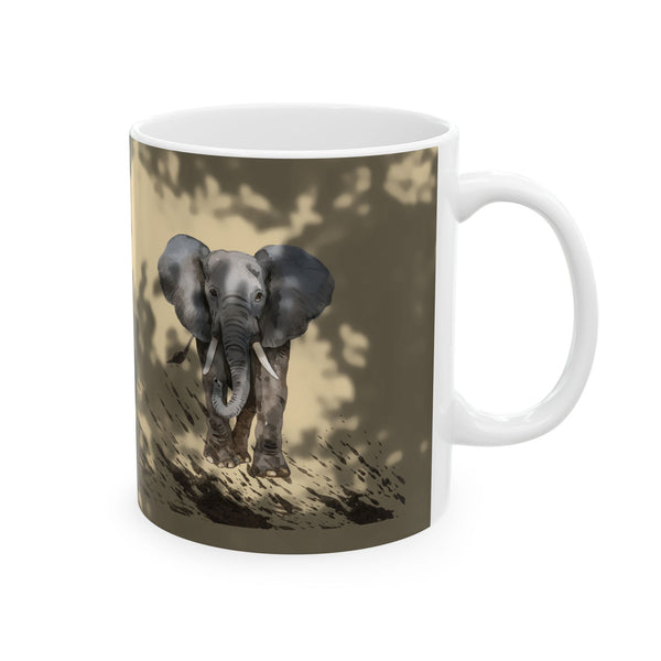 Quiet Strength Elephant Mug
