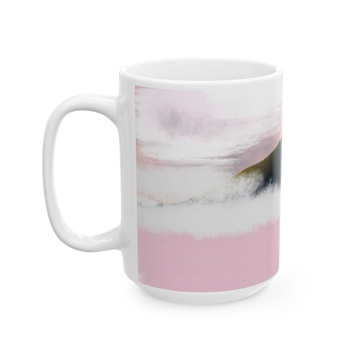 Blush Horizon Ceramic Mug