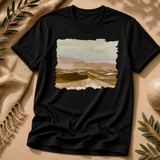 Desert Dunes Horizon Tee — Watercolor Landscape T-Shirt
