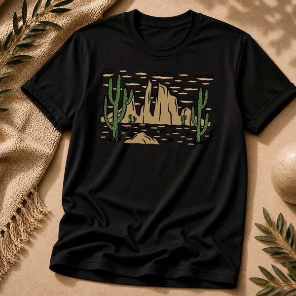 Silent Mesa - Worn Desert Graphic Tee