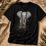 Quiet Strength Elephant Graphic Tee