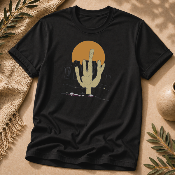 Desert Sunset Cactus Tee