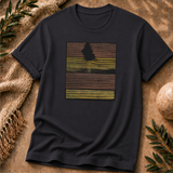 Earthbound Lines Abstract Graphic T-Shirt