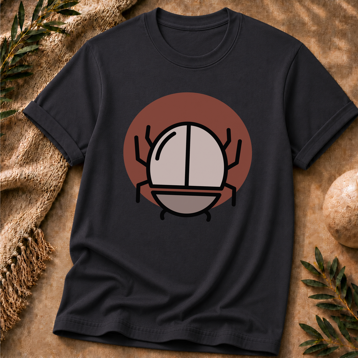 Minimalist Scarab Beetle Tee
