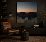 Misty Peaks Wall Art
