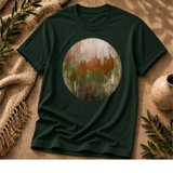 Autumn Canopy | Earth-Tone Abstract Graphic T-Shirt