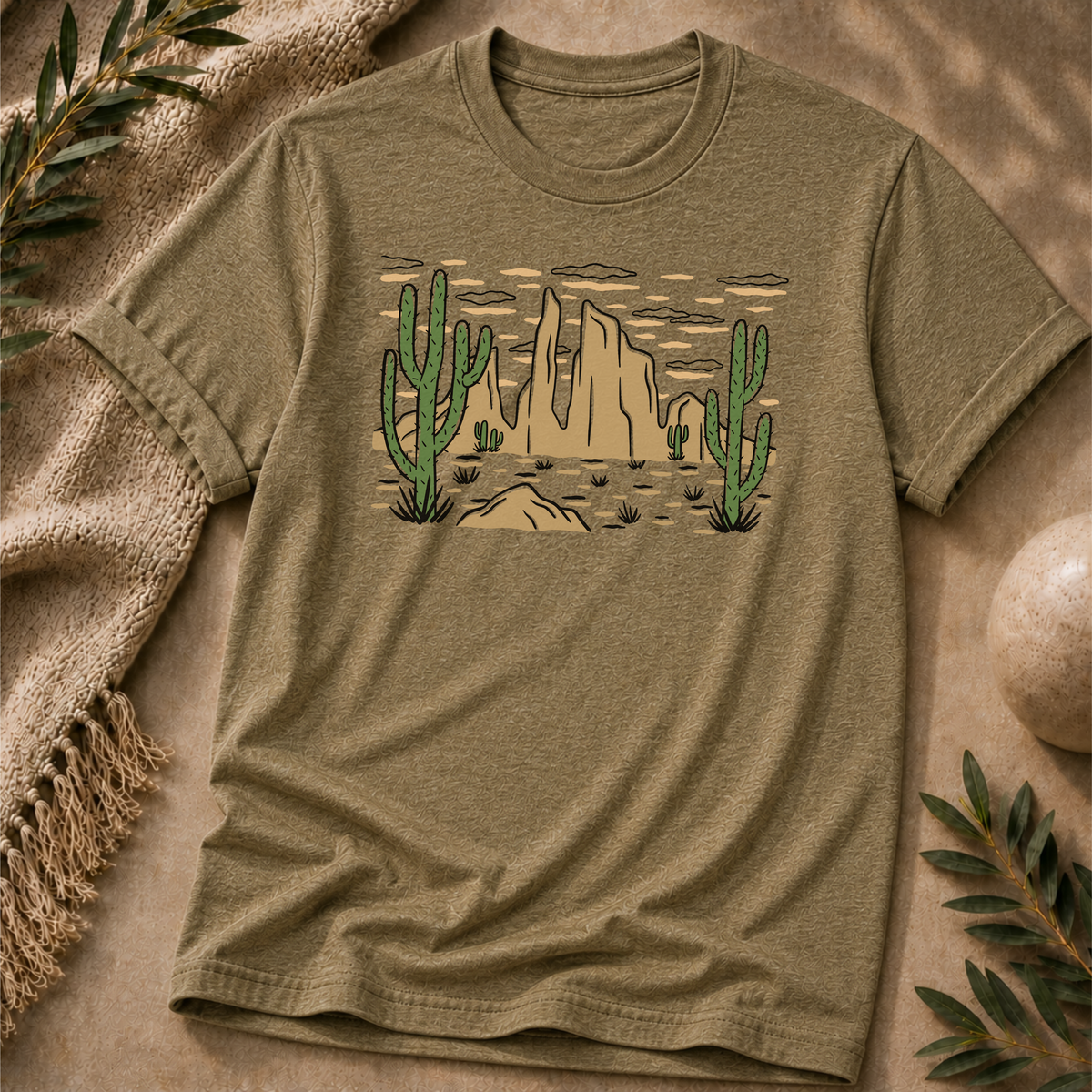 Silent Mesa - Worn Desert Graphic Tee
