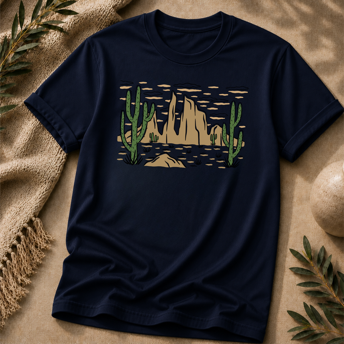 Silent Mesa - Worn Desert Graphic Tee