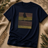 Earthbound Lines Abstract Graphic T-Shirt