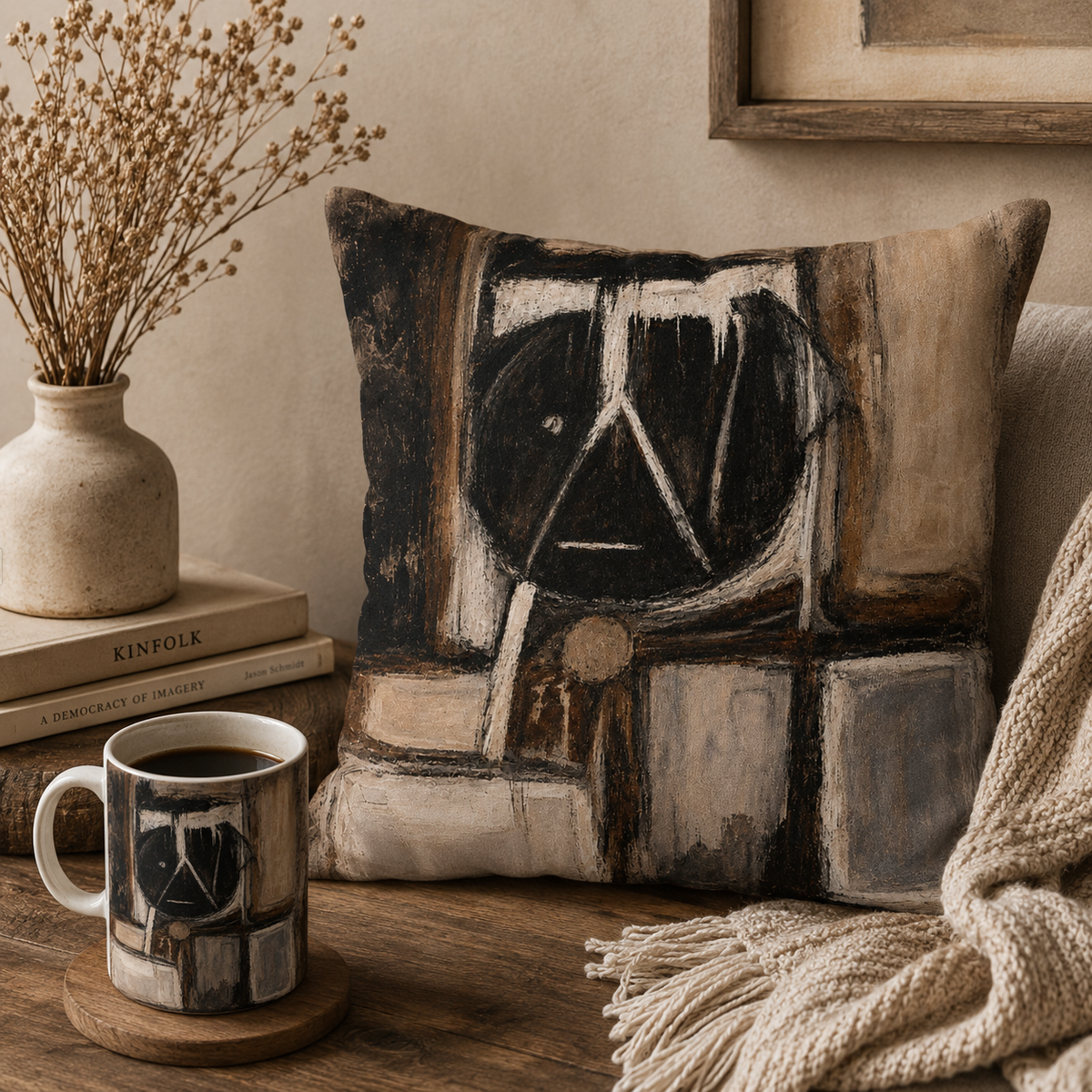 Quiet Geometry Pillowcase