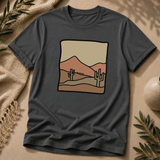 Desert Scene T‑Shirt — Southwestern Cactus Landscape Tee
