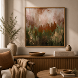 Autumn Canopy Abstract Landscape Wall Art