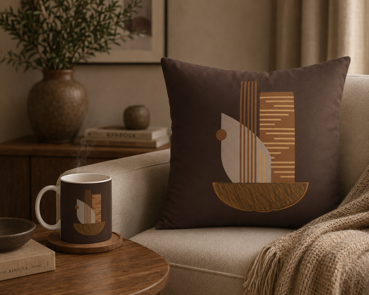 Balanced Earth - Morning Geometry Mug