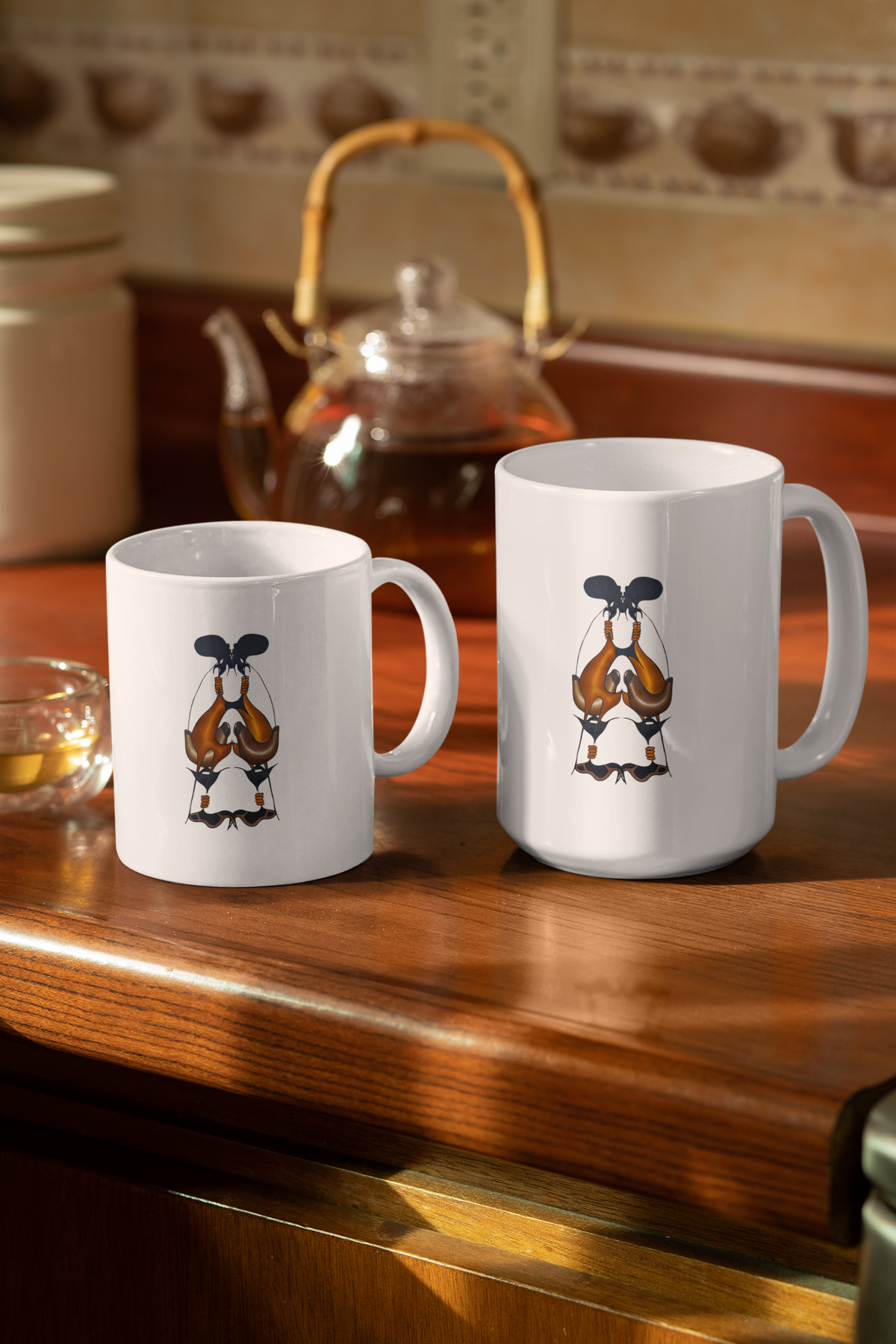 Echoes of Earth Morning Ritual - Art Mug