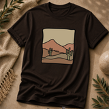 Desert Scene T‑Shirt — Southwestern Cactus Landscape Tee