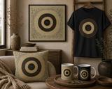Centered Terrain - Morning Orbit Black Mug