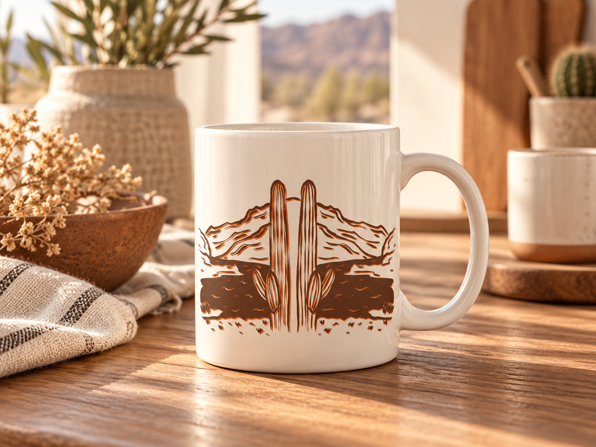 Desert Echo Ceramic Mug