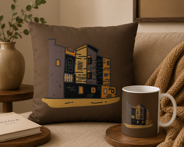 Earthbound Streets Mug - Morning in the Medina