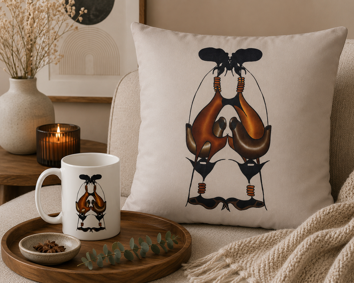 Echoes of Earth Decorative Pillowcase