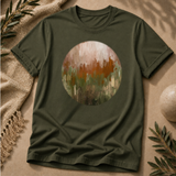 Autumn Canopy | Earth-Tone Abstract Graphic T-Shirt