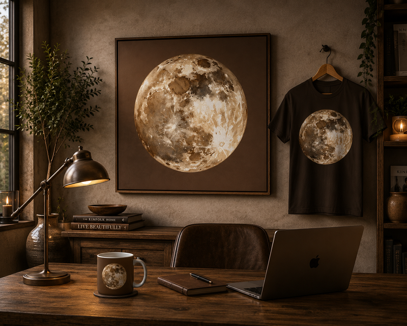 Moonlit Earth | Graphic T-Shirt