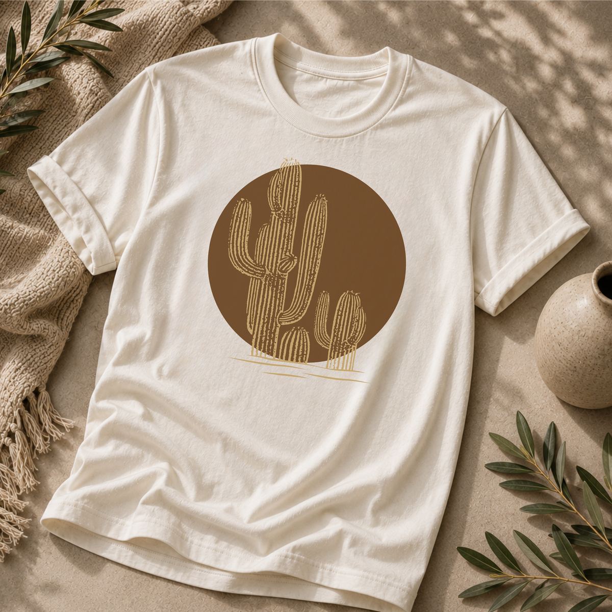Desert Sun Saguaro Tee