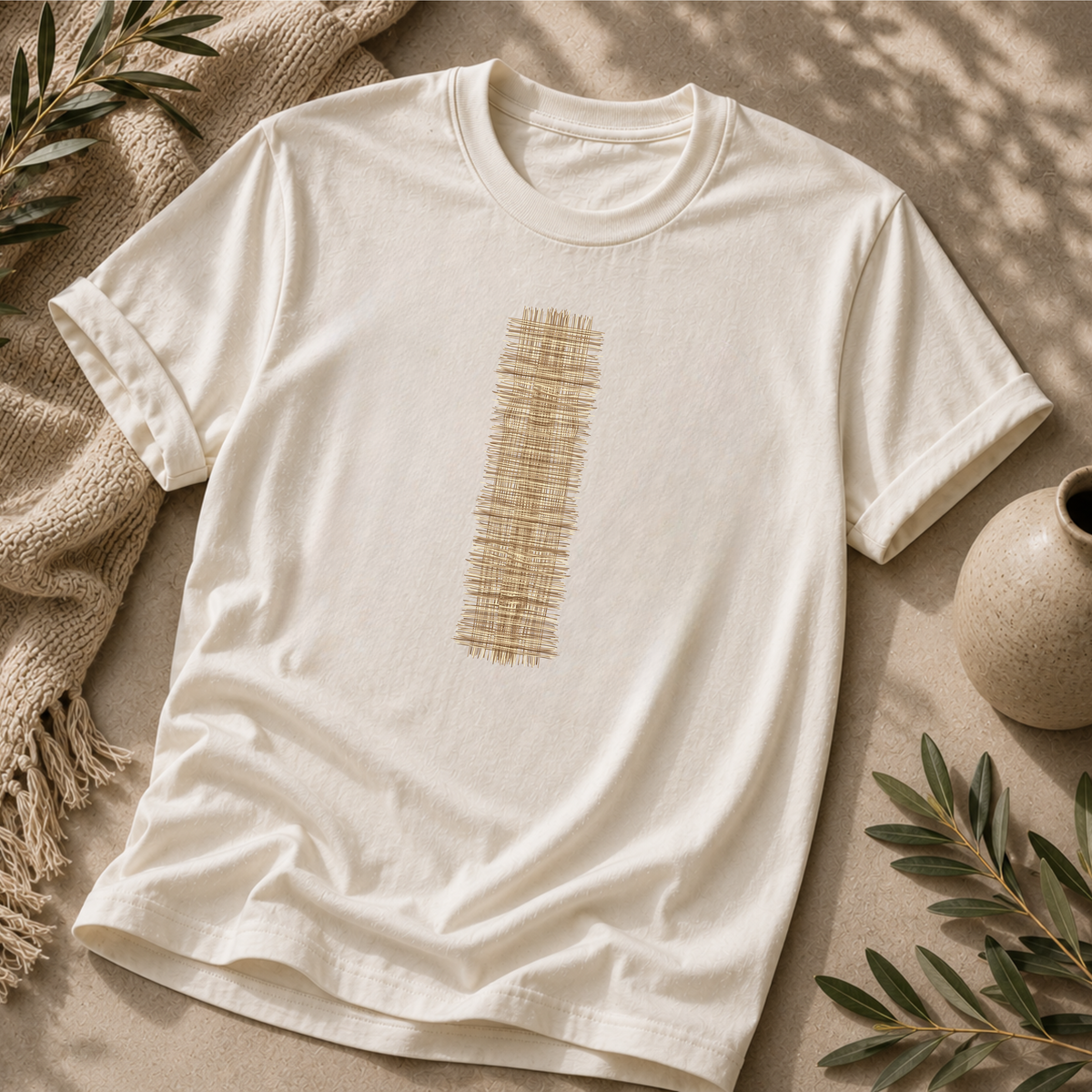 Woven Rhythm Tee