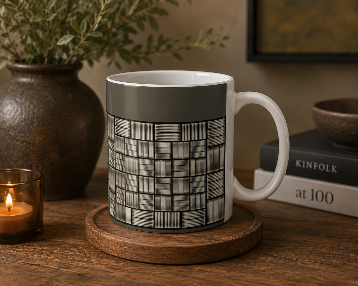 Pattern In Calm Slow Morning Mug